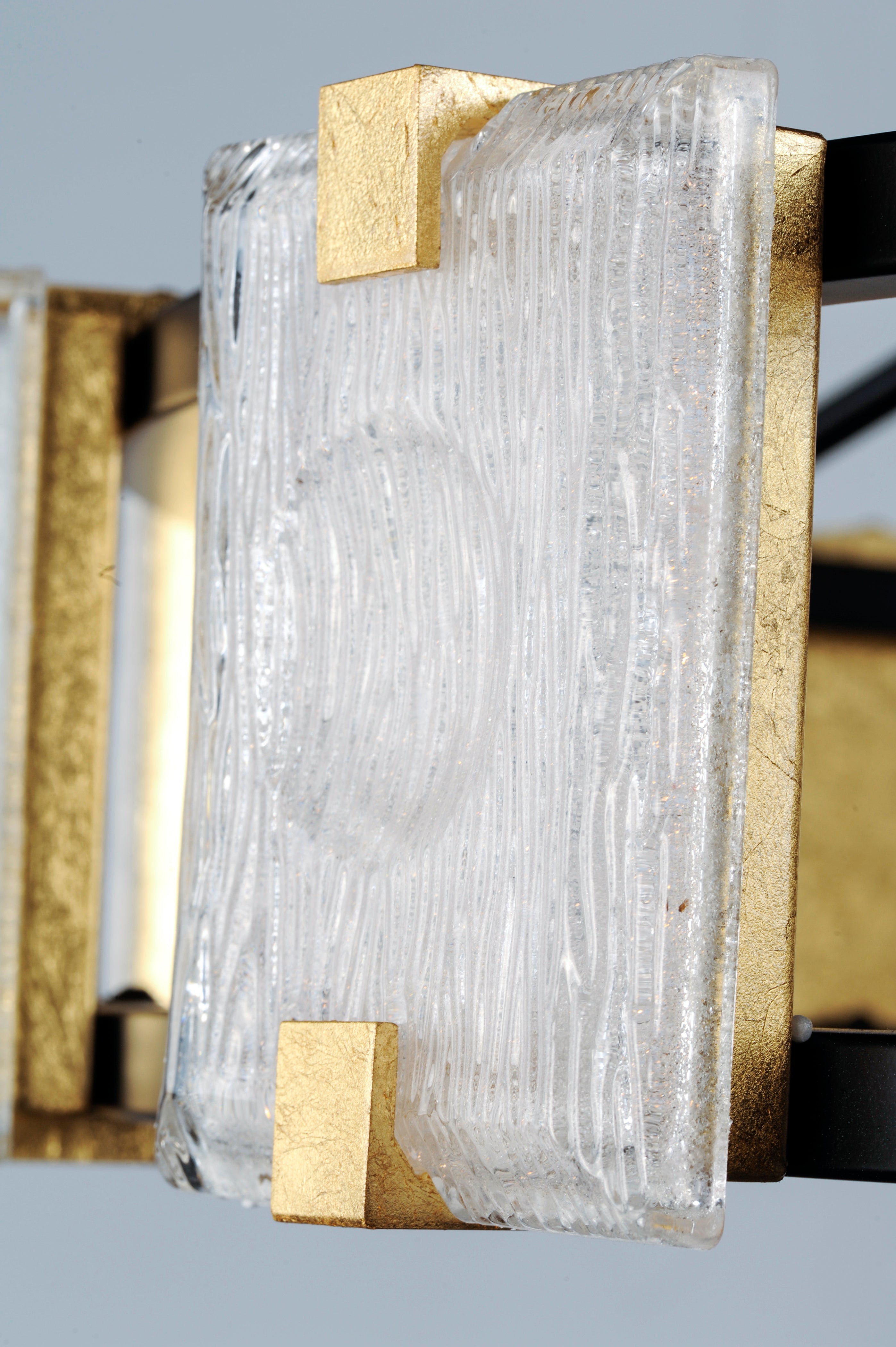Radiant Crystal Semi Flush Ceiling Light