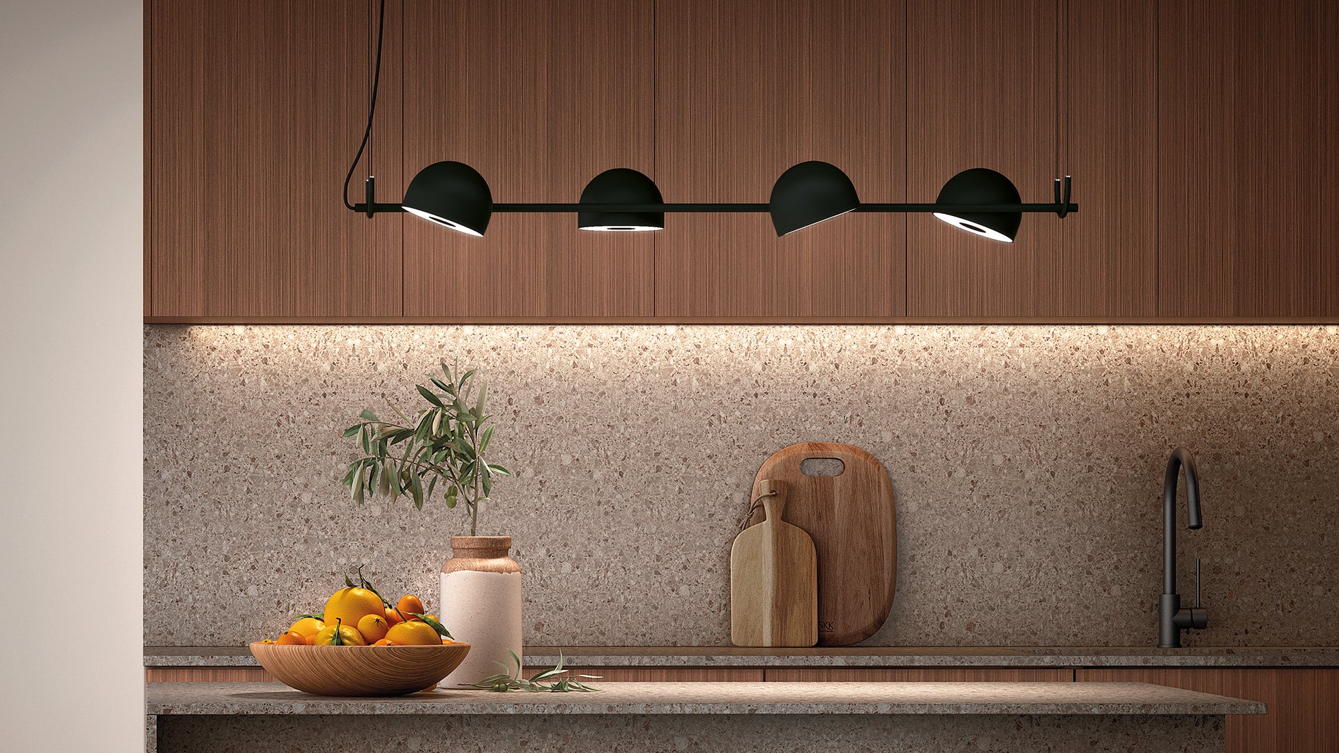 Bowee Linear Pendant