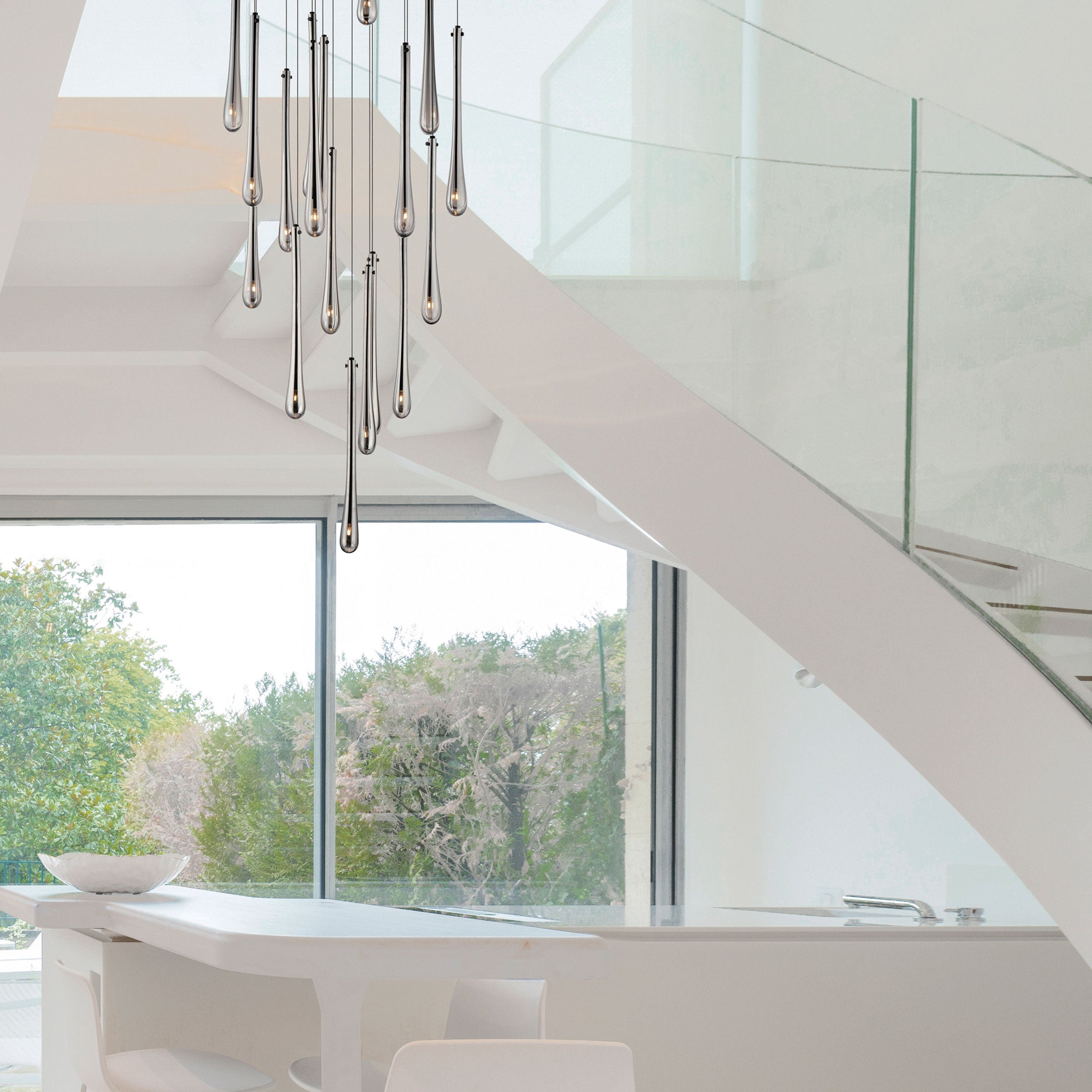 Stillo Round Multi Light Pendant