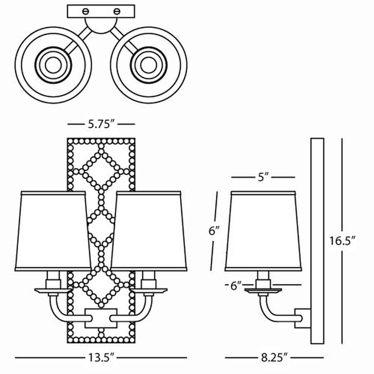 Williamsburg Lightfoot Wall Sconce