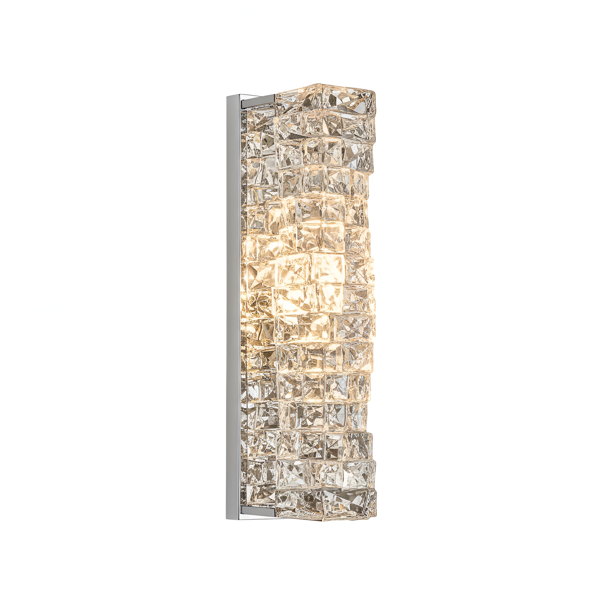 Crystara Studio IceBrick Lux LED Wall Sconce