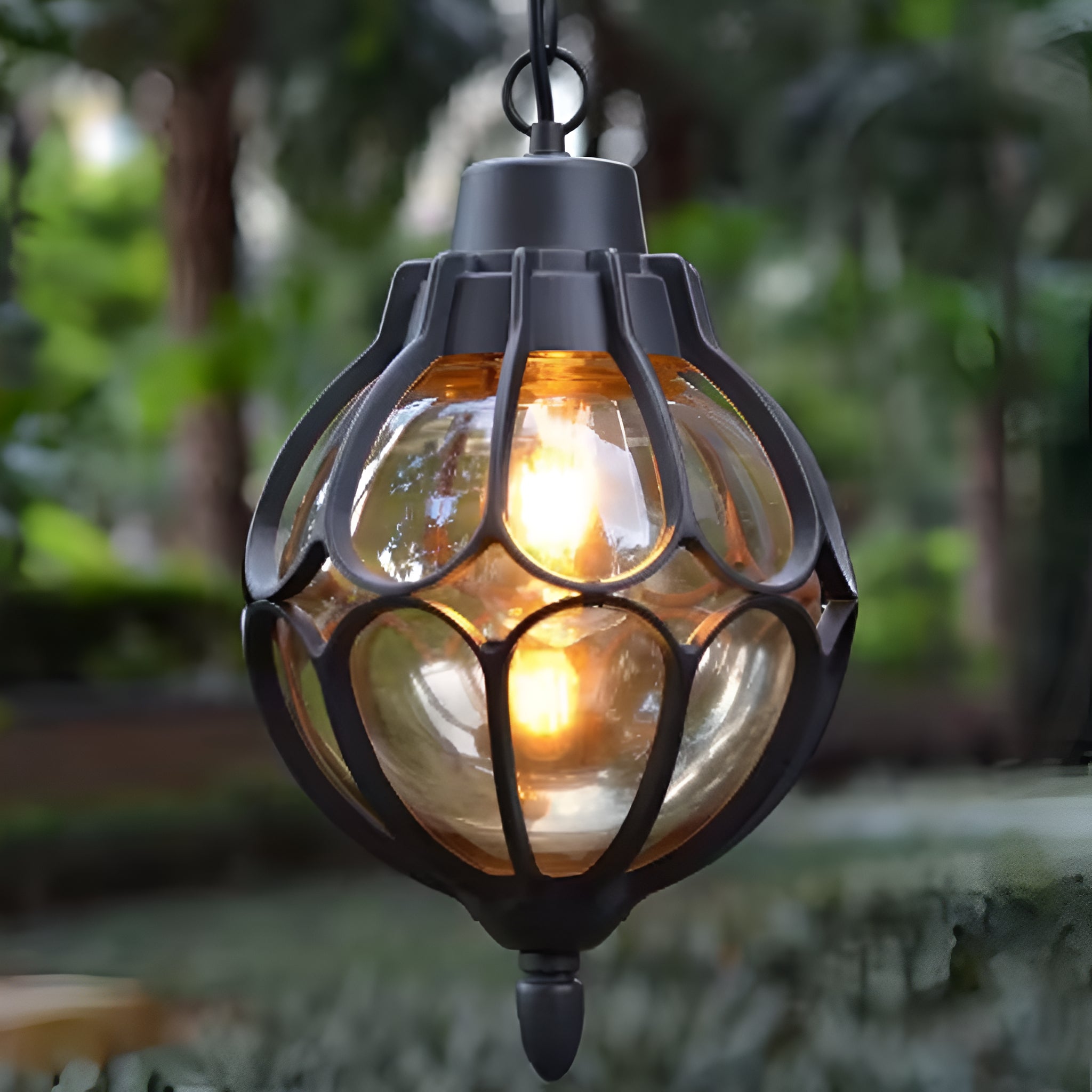LumiSelle OrbiSage Porch Pendant