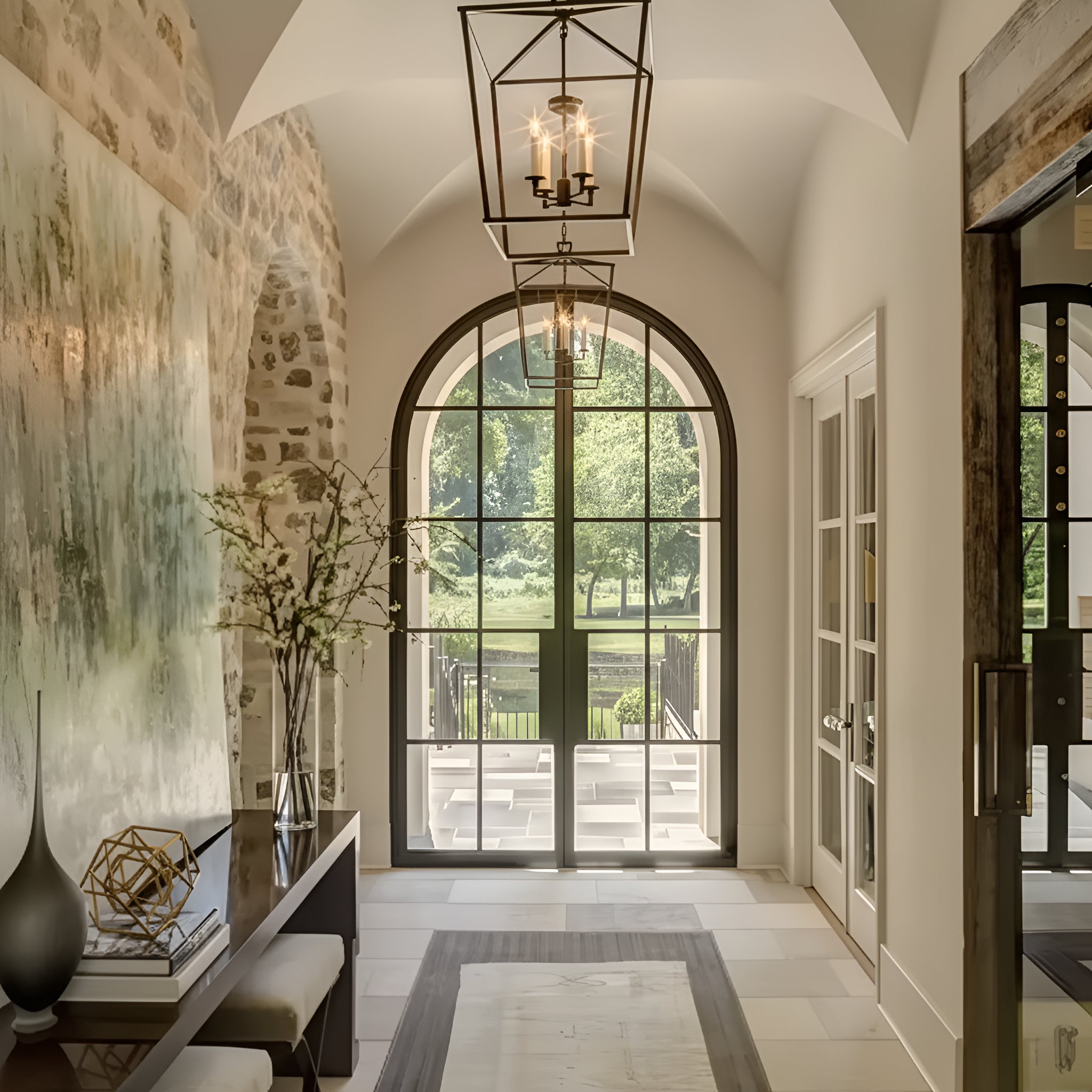 Aurelia Fondale Cassaro Four-Light Hanging Lantern