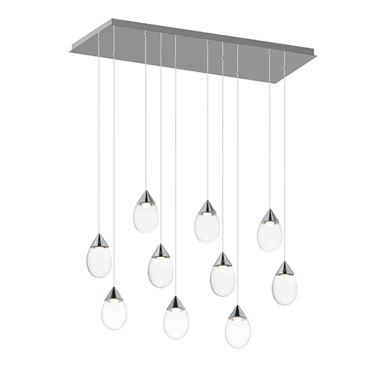 Dewdrop Multi Light Linear Pendant