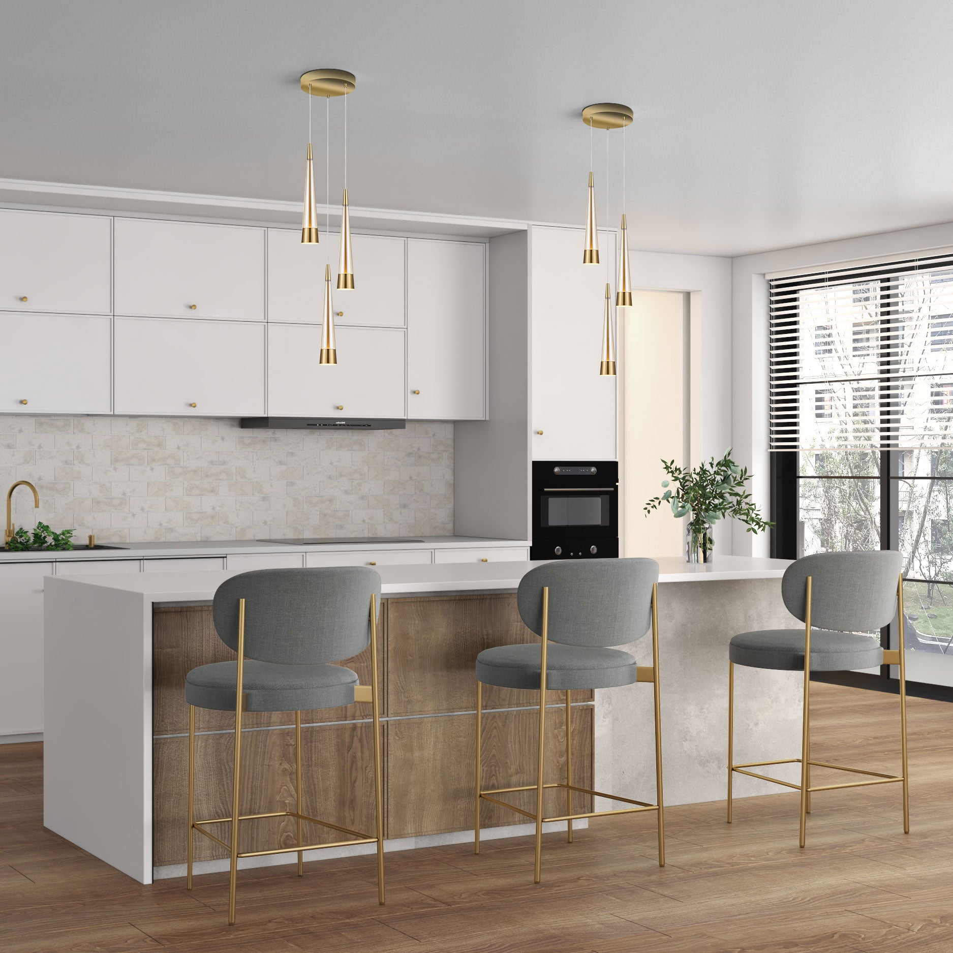 Sunnyvale Round Multi Light Pendant