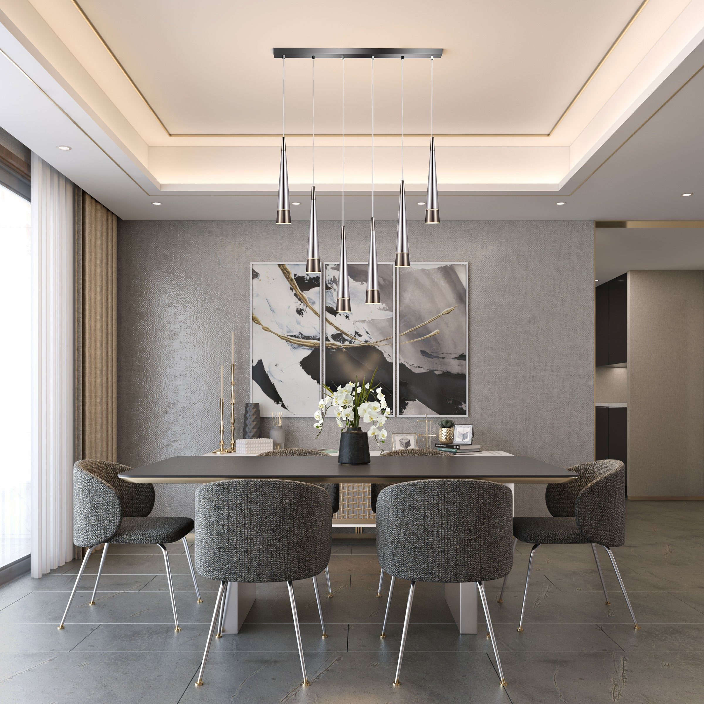 Sunnyvale Linear Multi Light Pendant