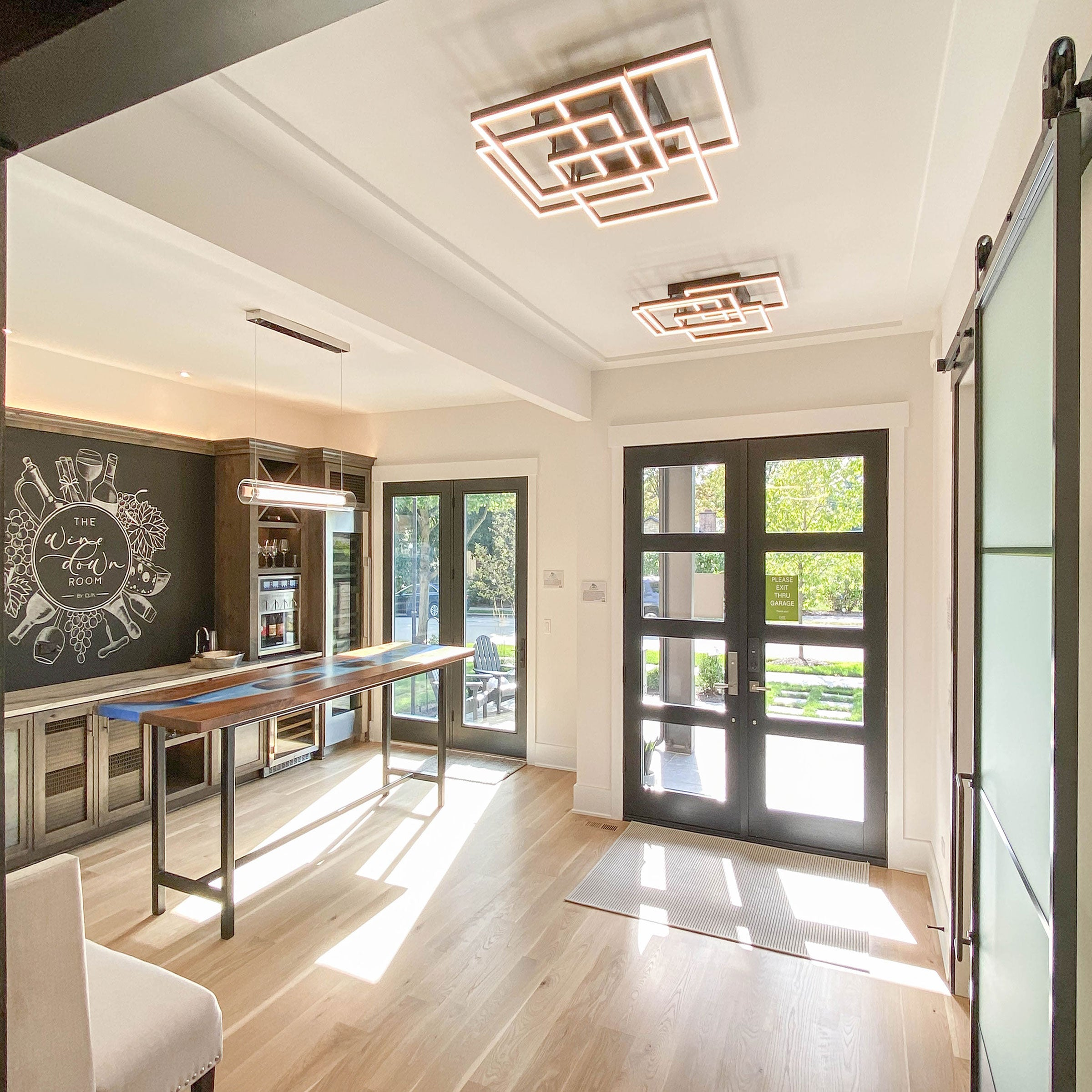 Traverse Semi Flush Ceiling Light