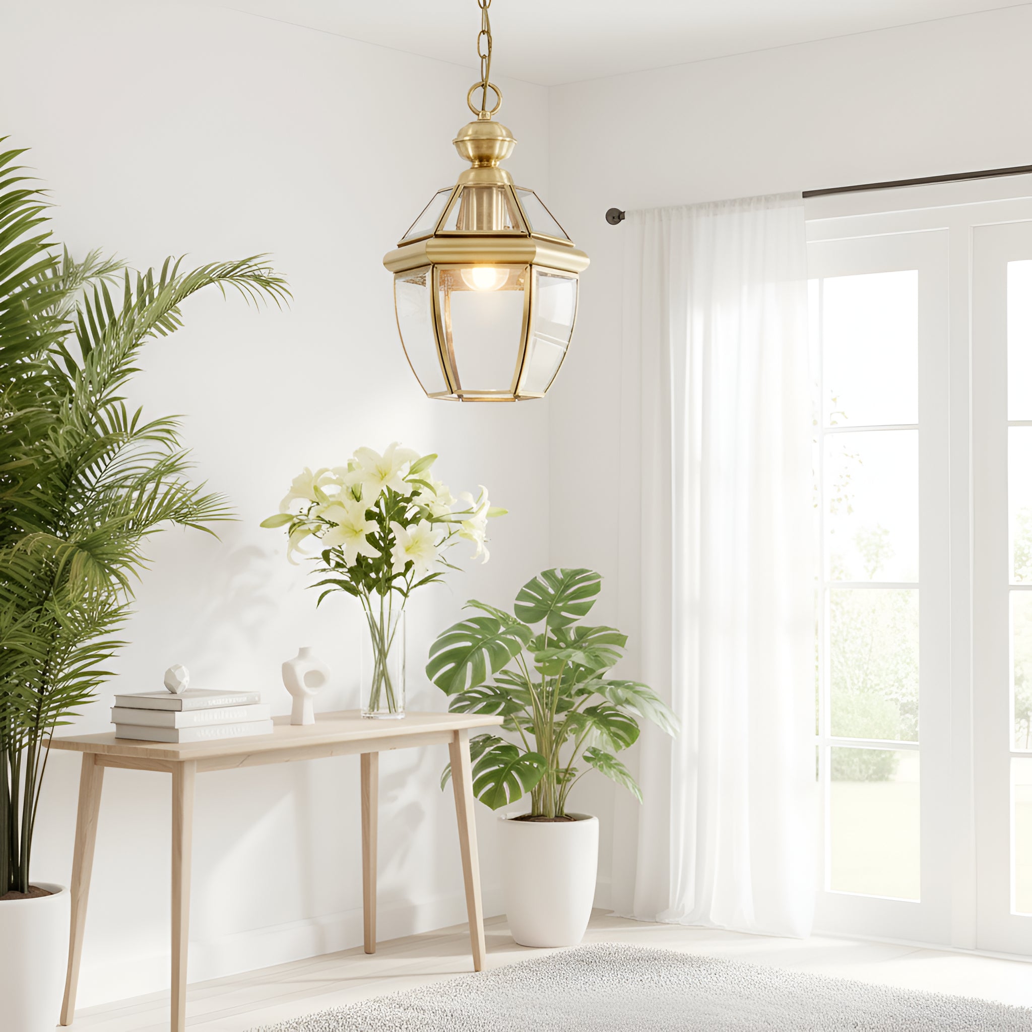 LumiSelle AurumPort Covered Porch Pendant