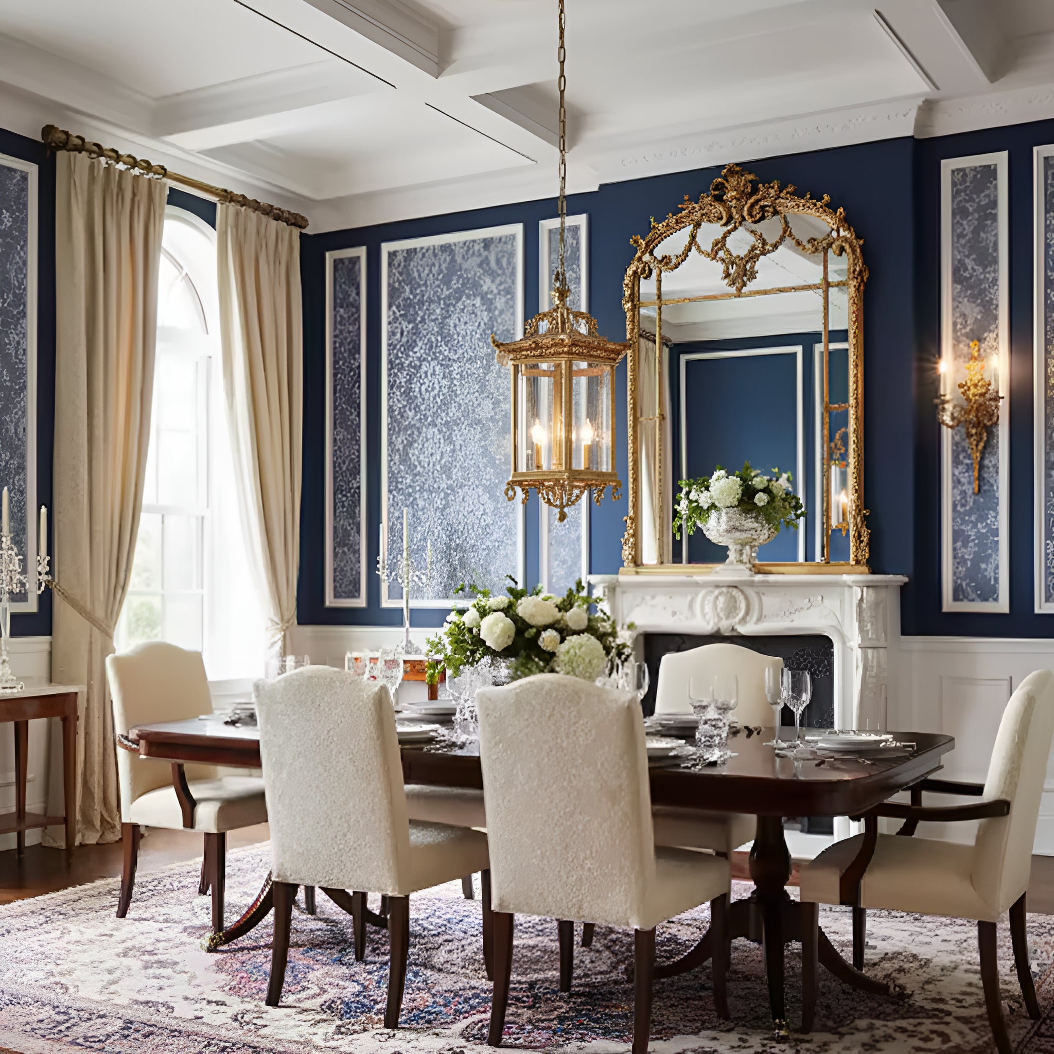 Valenford Heritage Pagoda Brass Hanging Lantern